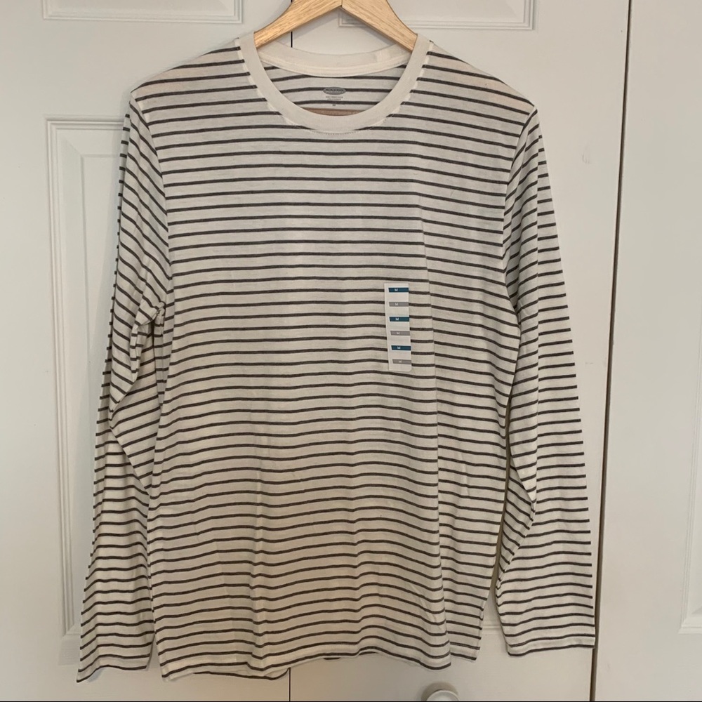 Old Navy Stripe Long Sleeve T-Shirt